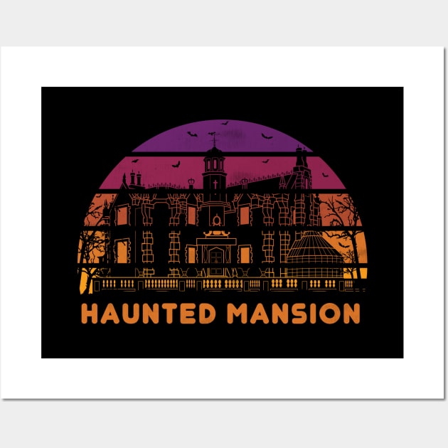 Haunted Mansion Wall Art by bryankremkau